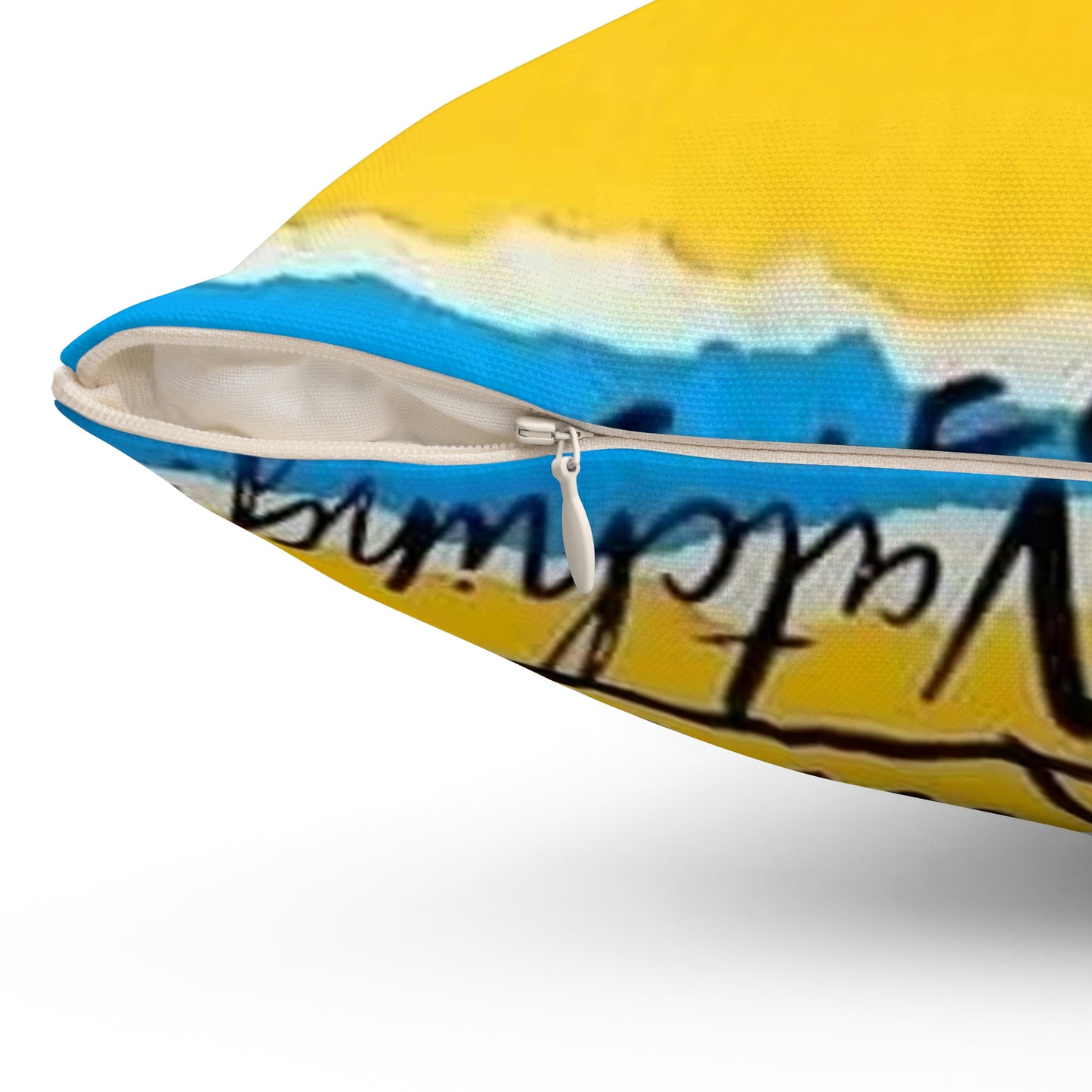 Spun Polyester Square Pillow