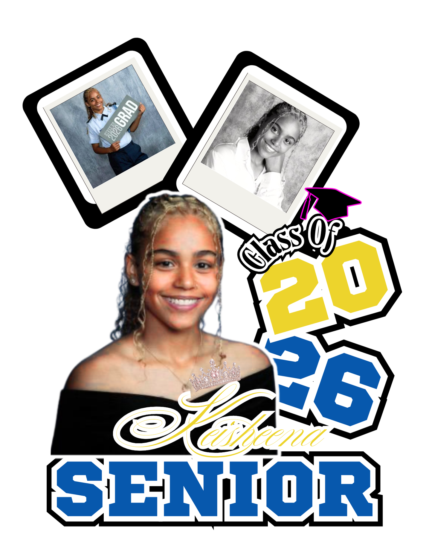 Custom Graduation Fan