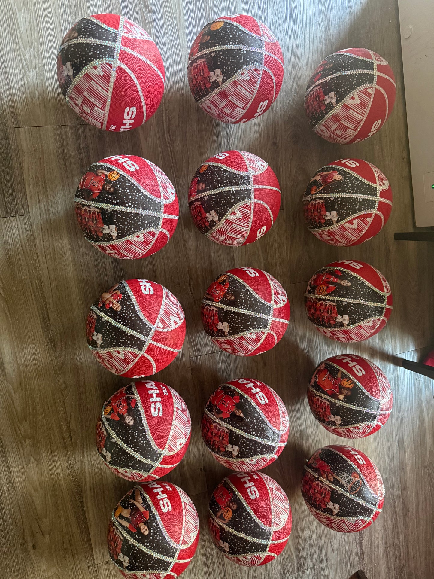 Custom basketball