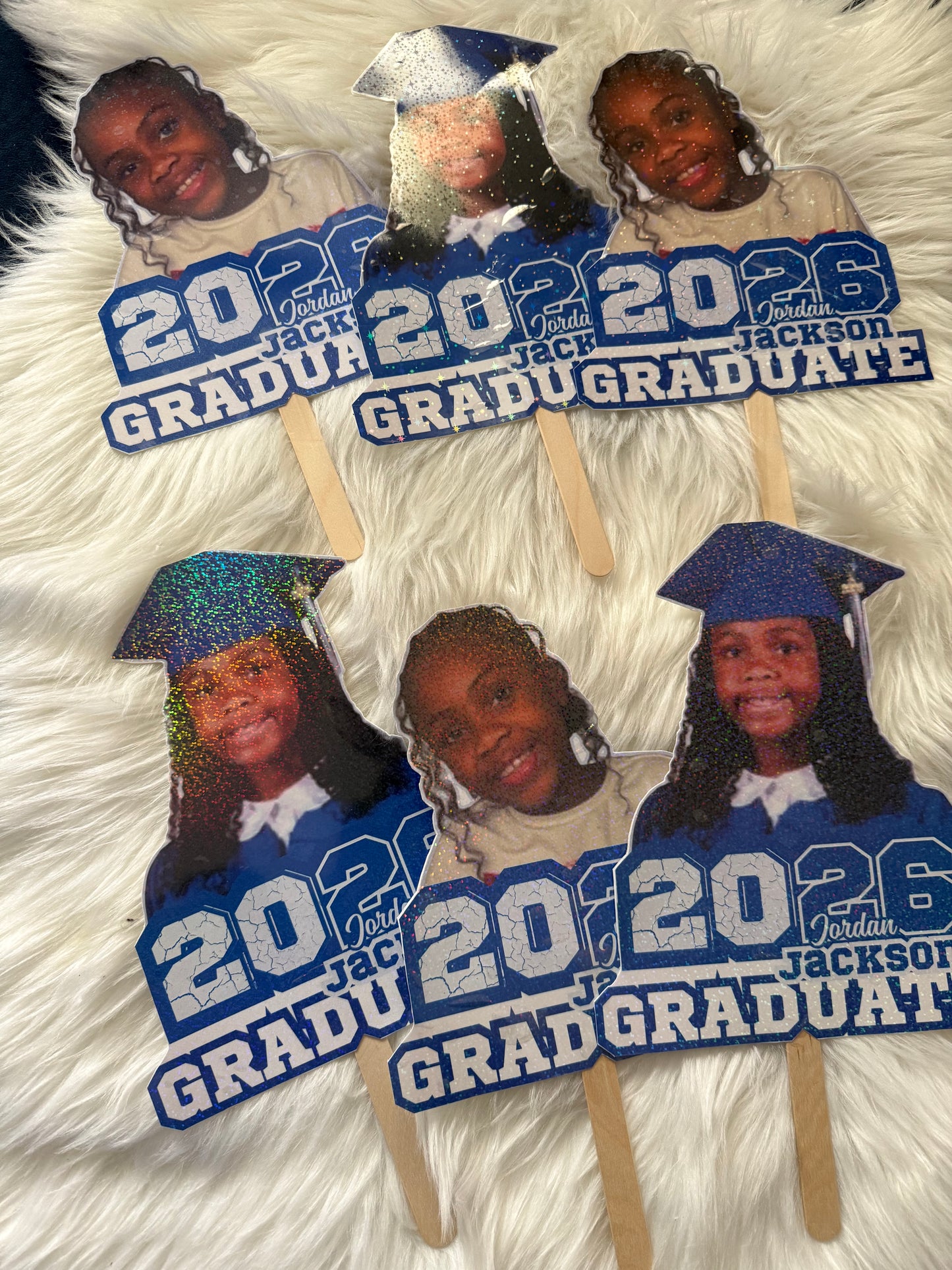 Custom Graduation Fan