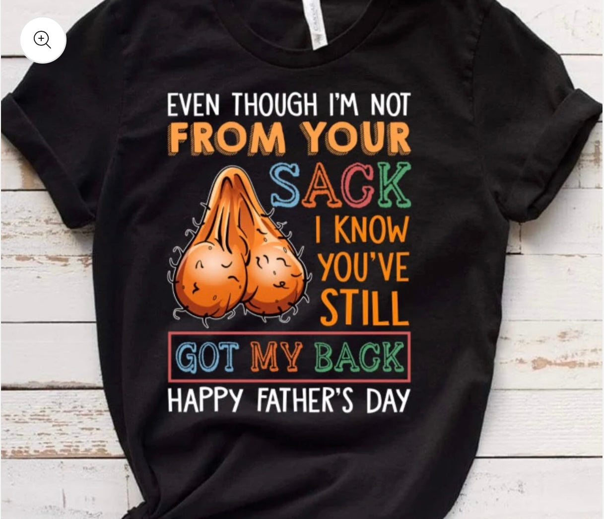 Not from your sack