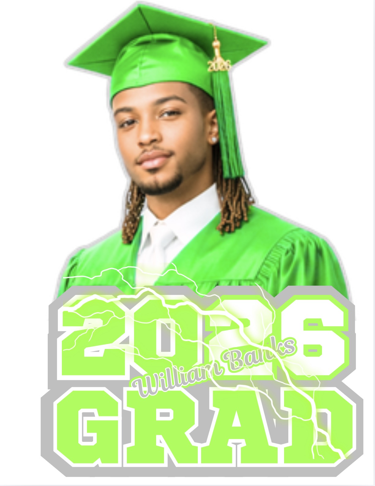 Custom Graduation Fan