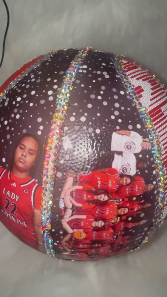 Custom basketball