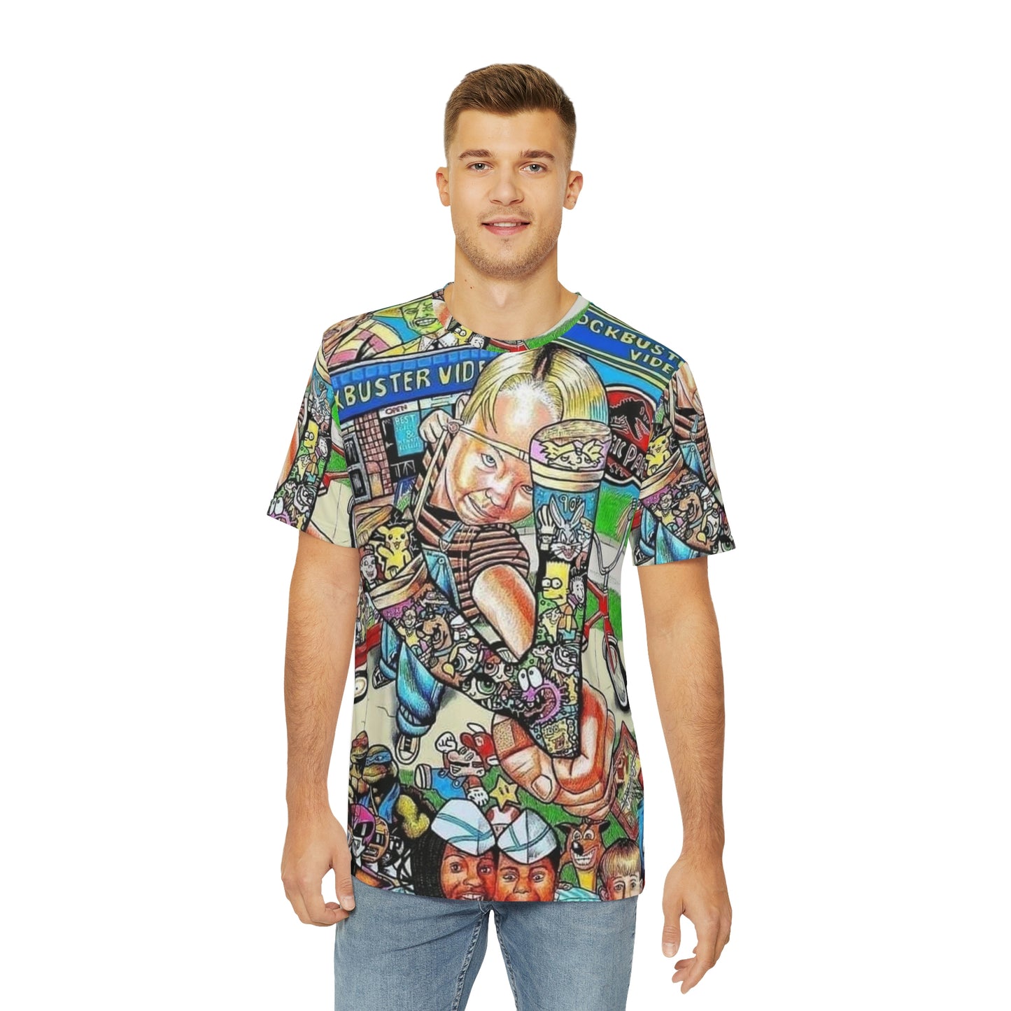 Men's Polyester Tee (AOP)