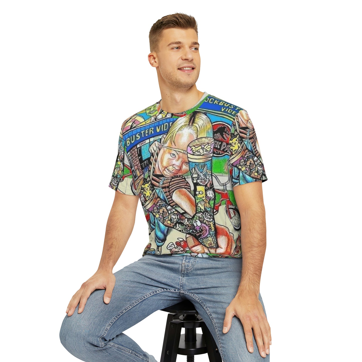 Men's Polyester Tee (AOP)