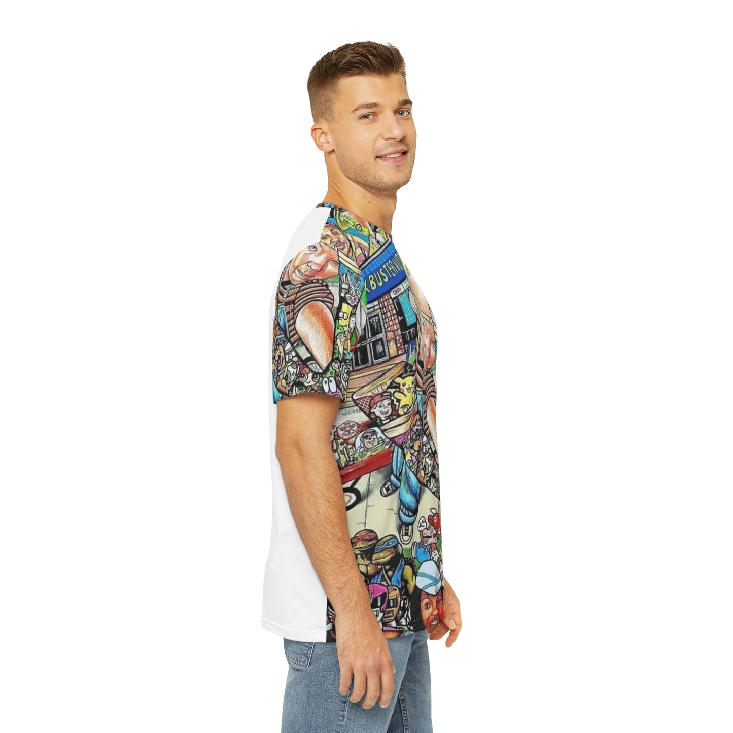 Men's Polyester Tee (AOP)