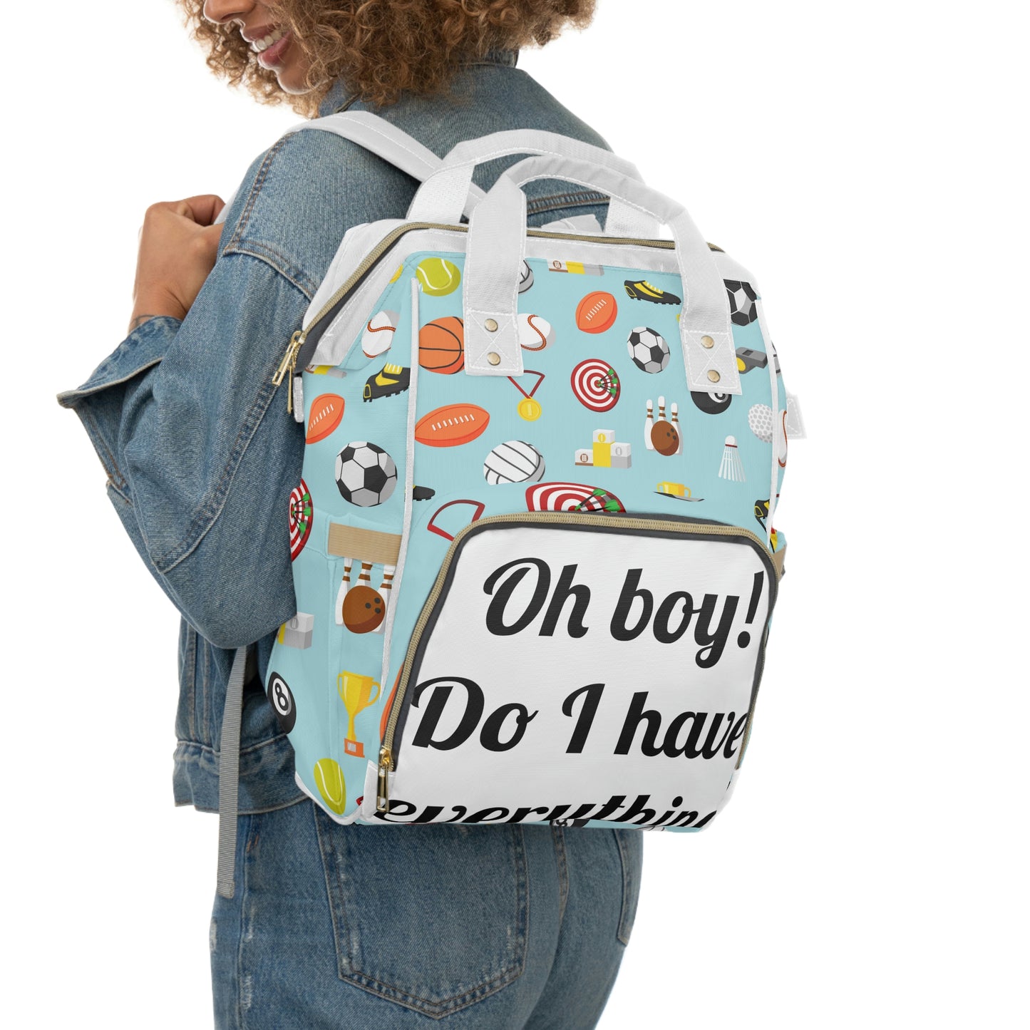 Multifunctional Diaper Backpack