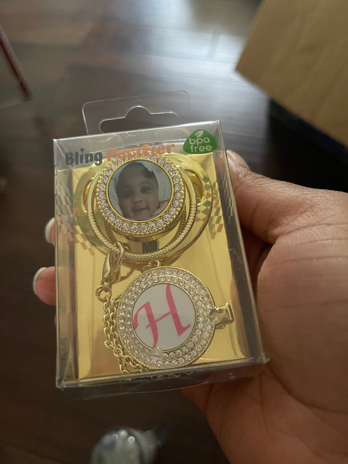 Bling pacifier